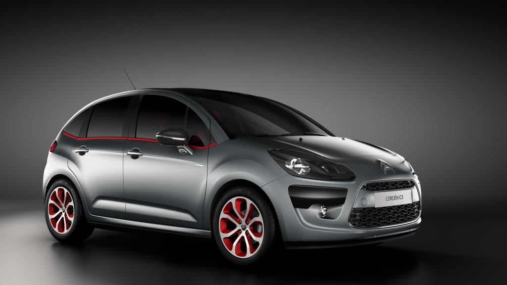 Citroen C3 Red Block.