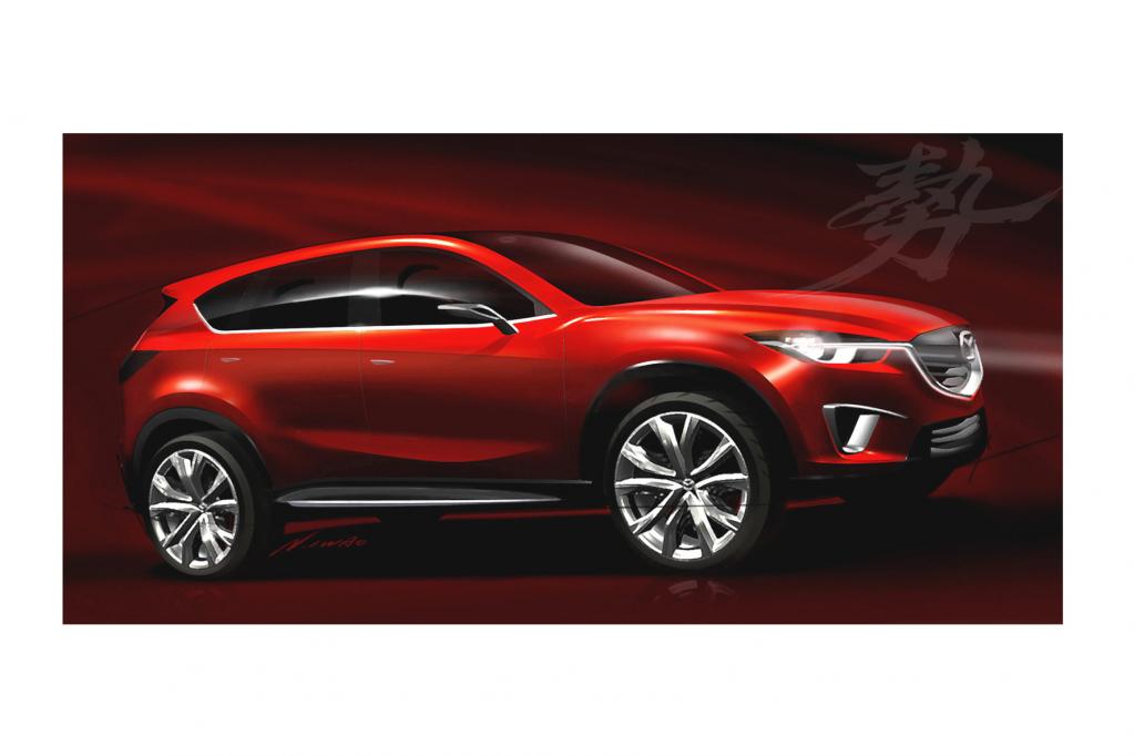 Der Mazda Minagi könnte als Serienversion das erste Kompakt-SUV der japanischen Marke werden. 