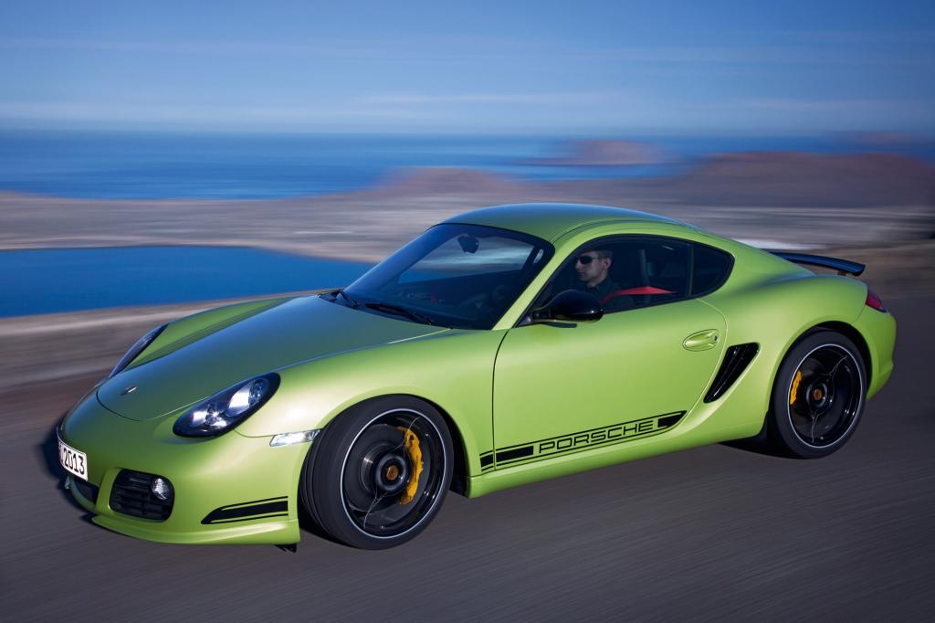 Der Mittelmotor ist im Cayman perfekt platziert