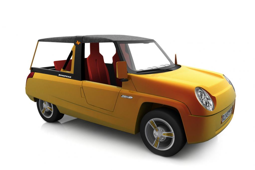 Der Strandbuggy Rinspeed Bamboo ist ein echter Hingucker. 