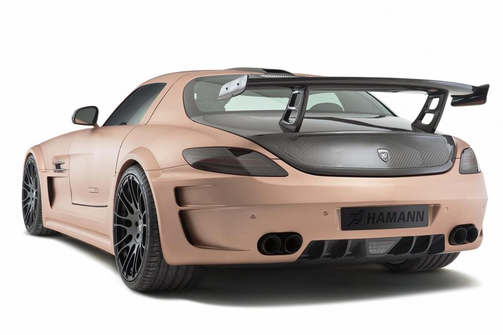 Der Tuner Hamann hat beim Mercedes-Benz SLS AMG Hand angelegt