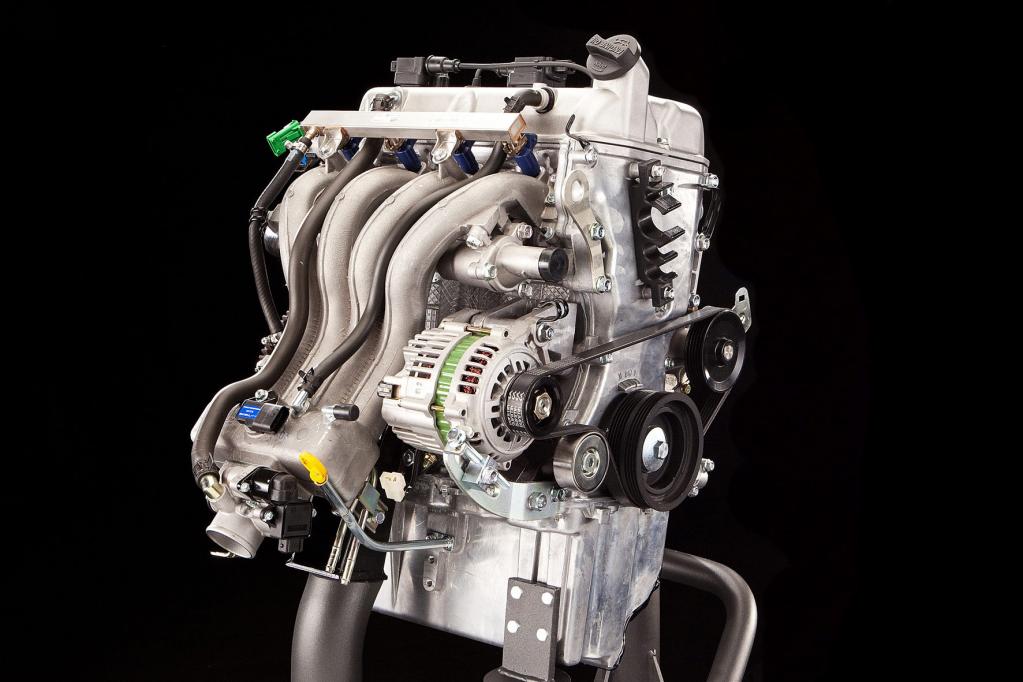 Der neue MultiTech-Benzinmotor des Piaggio Porter. 