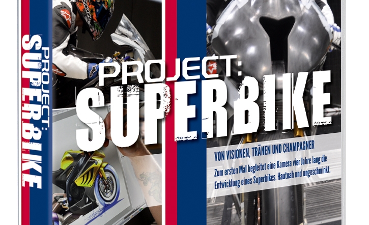 Die DVD „Project: Superbike“ ziegt die Entwicklung der BMW S 1000 RR von 2005 bis zur Markteinführung 2009.