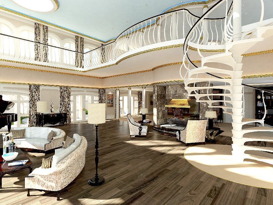 Die Luxus-Suite des Eigentümers, Bild: Yacht Island Design