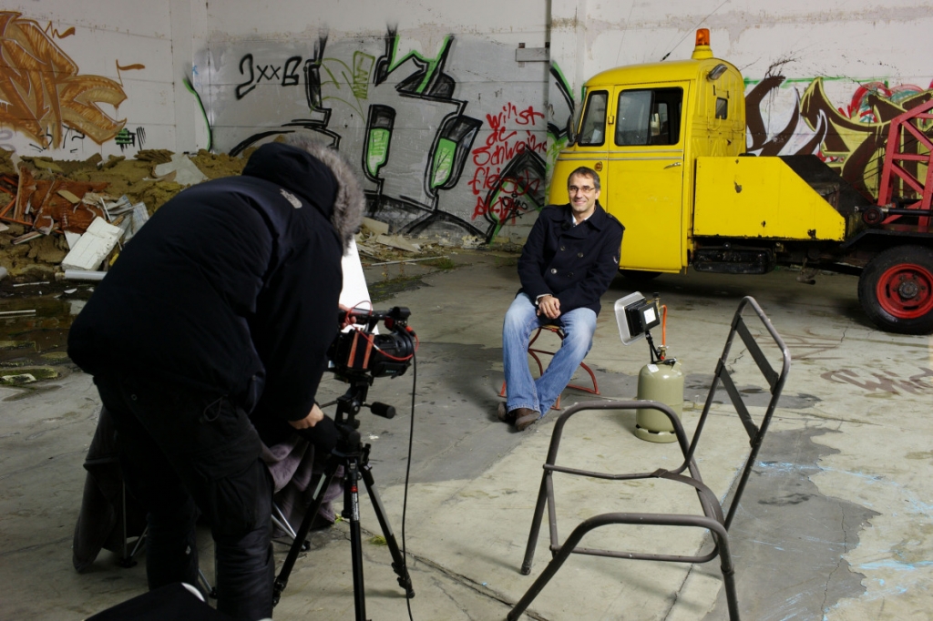 Die Regisseure Austin Lynch und Jason S. drehten die „Mercedes-Benz-Interviews“.