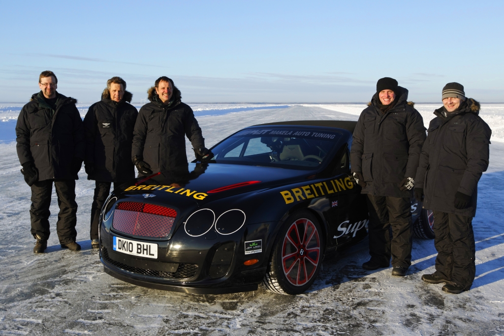 Die Rekord-Crew von Bentley