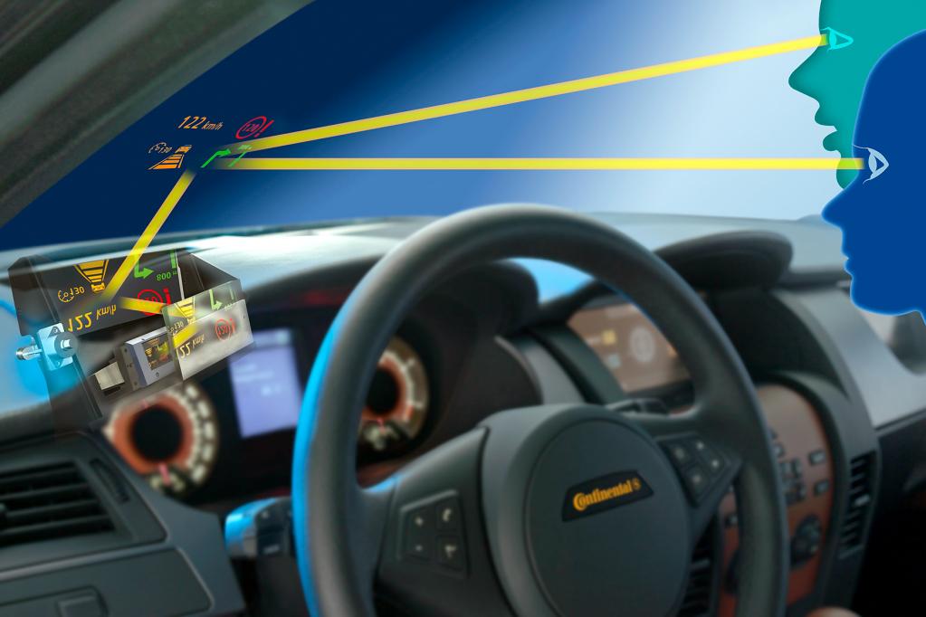 Eine Möglichkeit, den Fahrer rechtzeitig vor Glättegefahr zu warnen, wäre die Einspiegelung der reelvanten Daten über ein Head up-Display. 