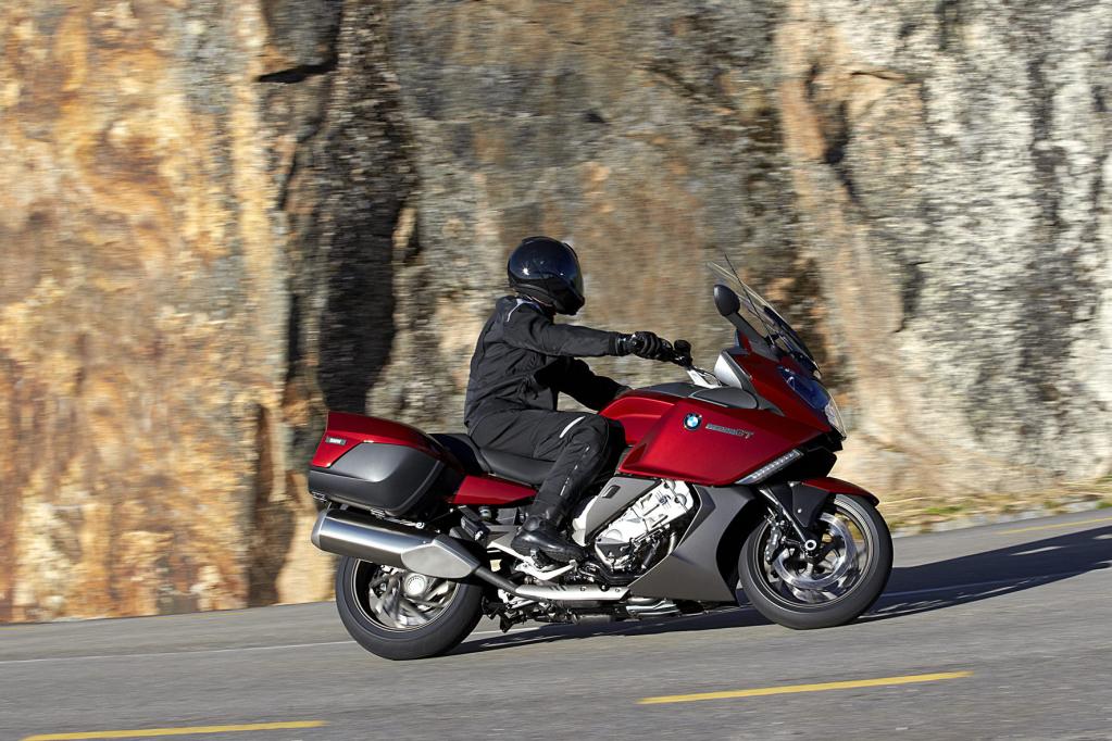 Eine imposante Erscheinung: die mächtige BMW K 1600GT. 