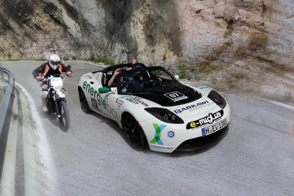 Elektro-Rallye: Leise Alpenfahrt 