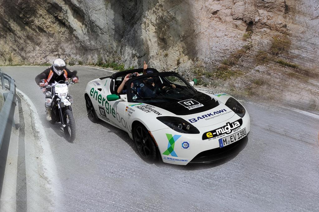 Elektro-Rallye: Leise Alpenfahrt 
