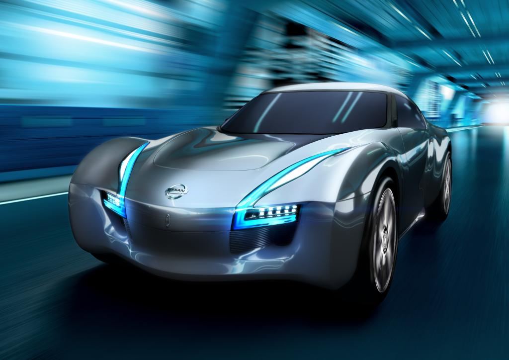 Elektro-Sportwagenstudie Nissan Esflow.