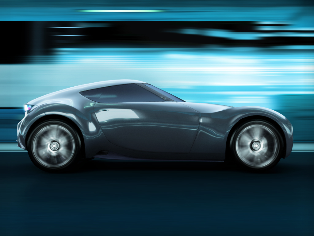 Elektro-Sportwagenstudie Nissan Esflow.