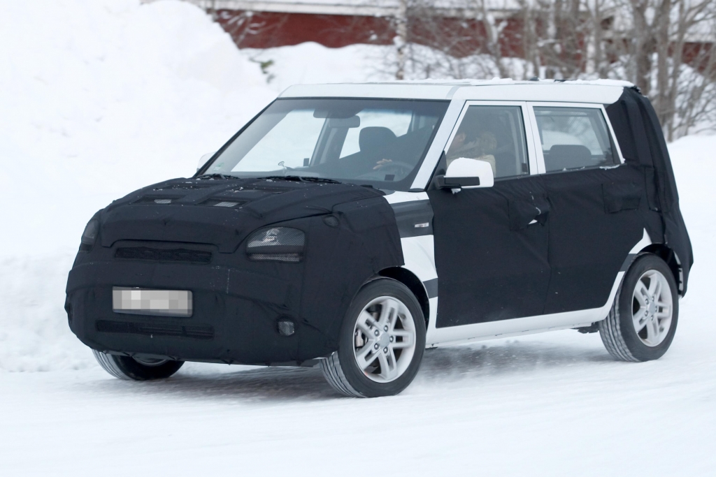 Erwischt: Erlkönig Kia Soul – Facelift mit Ecken und Kanten