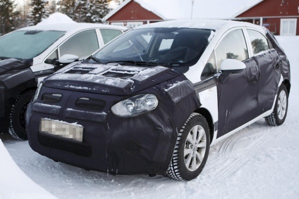 Erwischt: Kia Rio die Dritte – ein Genf(ling) im Schnee