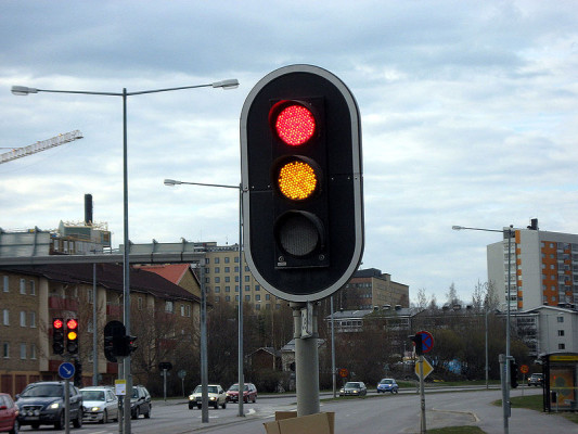 Führerschein-Entzug wegen Überfahrenes einer roten Ampel, die gar nicht da ist