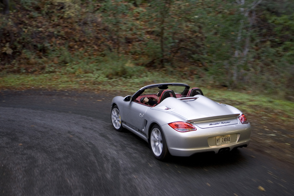 Fahrbericht Porsche Boxster Spyder: Ich will Spaß, ich geb Gas 