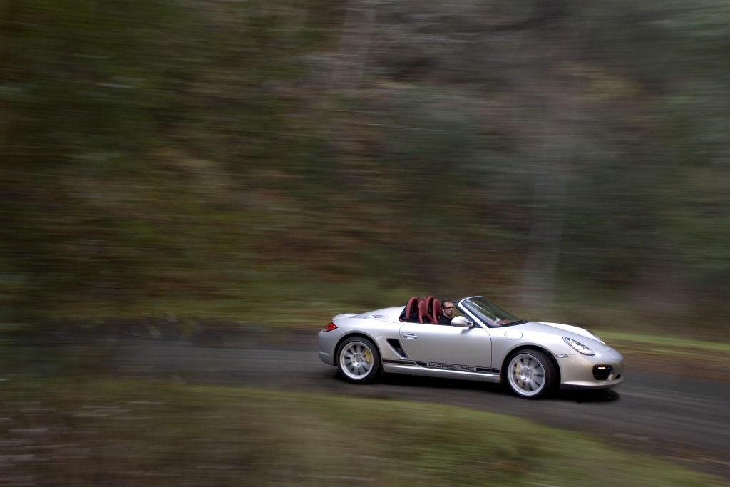 Fahrbericht Porsche Boxster Spyder: Ich will Spaß, ich geb Gas 