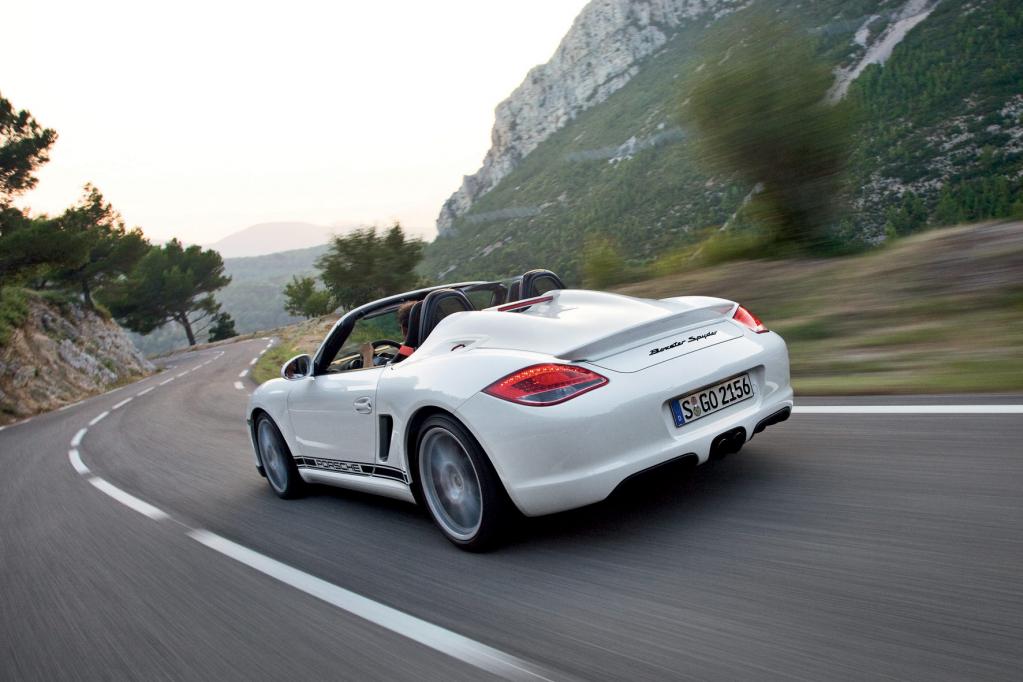 Fahrbericht Porsche Boxster Spyder: Ich will Spaß, ich geb Gas 