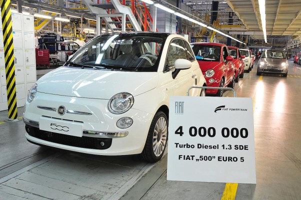 Fiat produzierte viermillionsten 1.3-Liter-Multijet-Motor