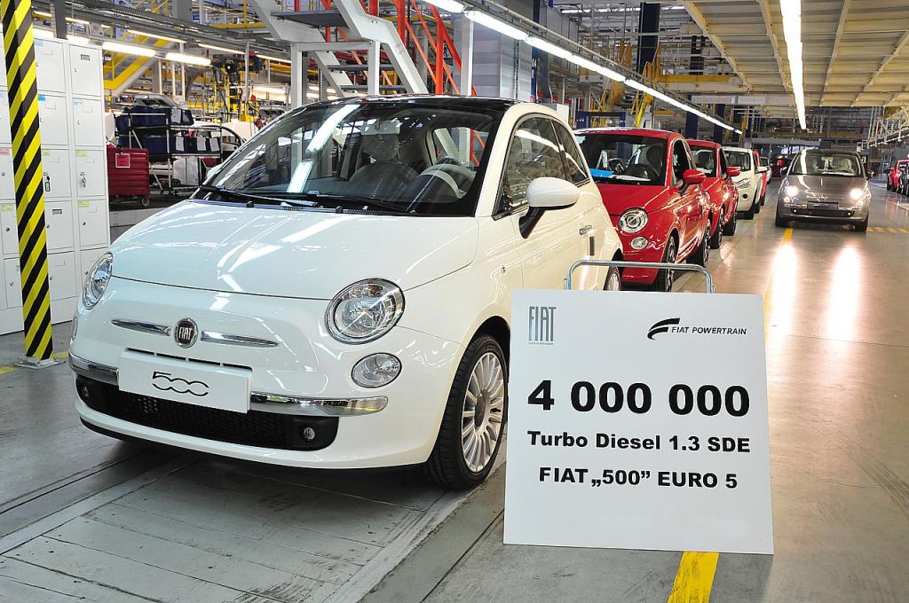 Fiat produzierte viermillionsten 1.3-Liter-Multijet-Motor