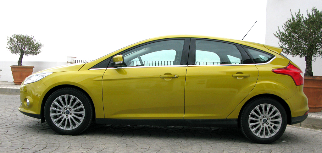 Ford Focus: Auch von der Seite macht die Neuauflage eine gute Figur. 