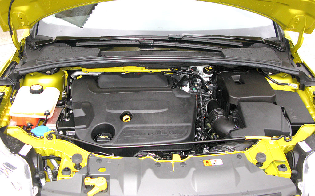Ford Focus: Vier Benziner, vier Turbodiesel, hier der mit 163 PS, stehen zur Wahl. 