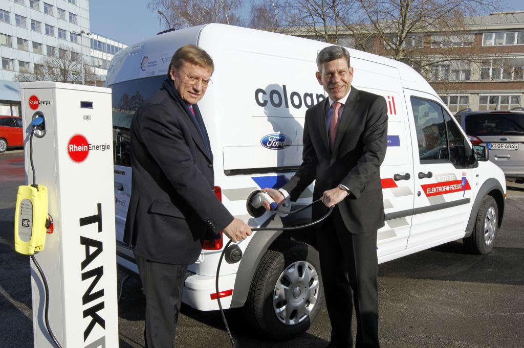 Ford bringt Transit Connect Electric in Kölner Projekt ein