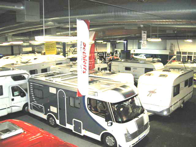 Freizeit Messe Hamm 2011: Verkaufsmesse für Wohnwagen, Reisemobile und Boote