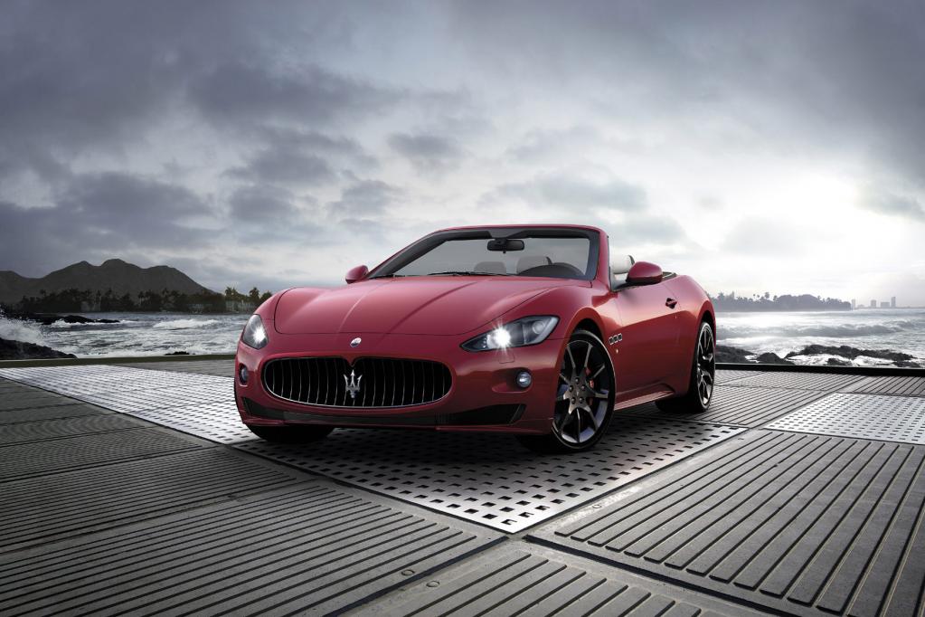 Gibt auf dem Genfer Salon (3. bis 13. März) sein Debüt: der Maserati GranCabrio Sport. 