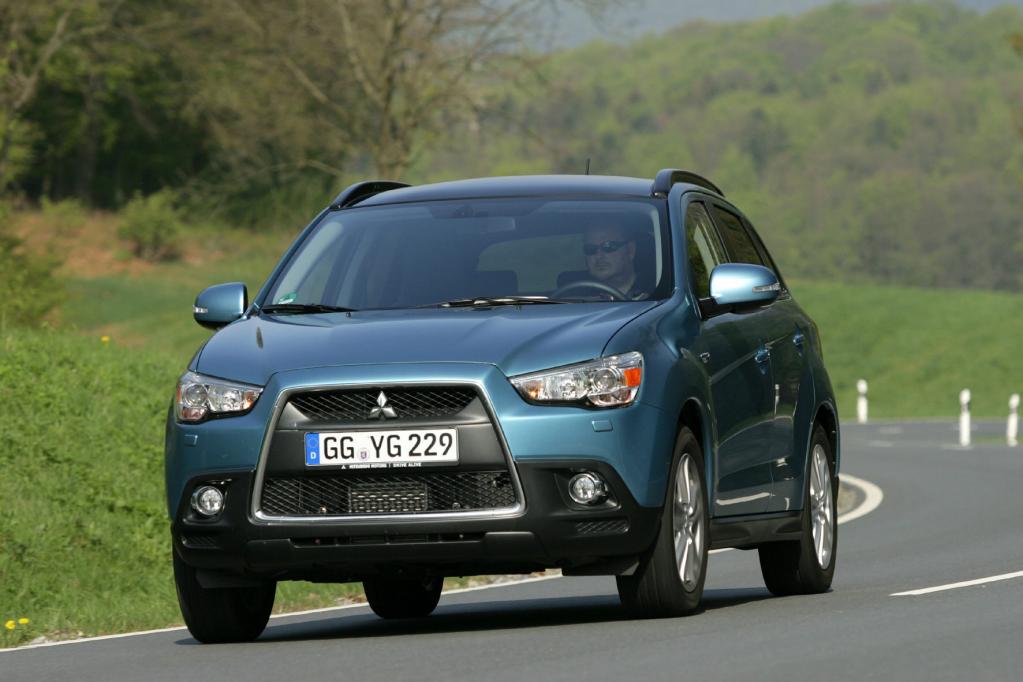 Gleiches gilt für den Mitsubishi ASX. 