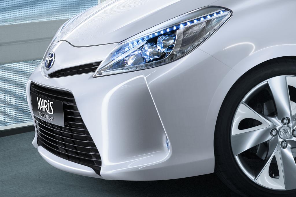 Grünes in Genf, der Yaris Concept