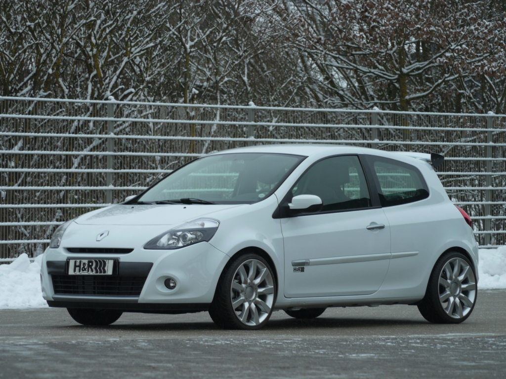 H&R Renault Clio mit neuem Federnsatz