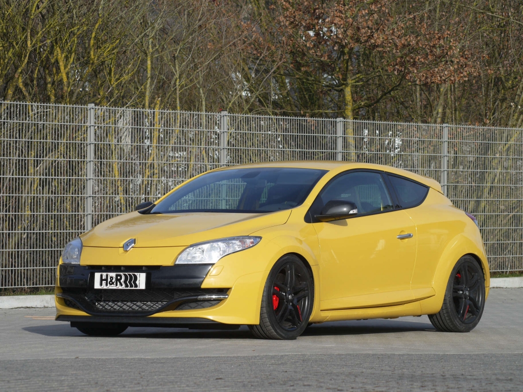 H&R bietet Tieferlegung für Renault Megane Coupé RS