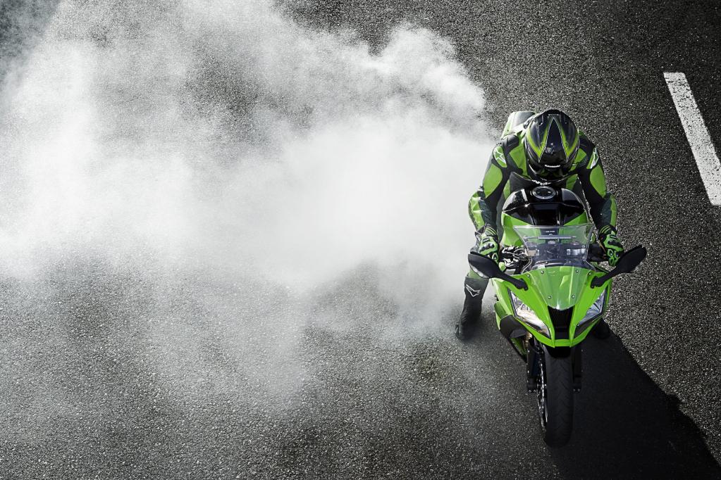 Heißer Brenner: die neue Kawasaki ZX-10R. 