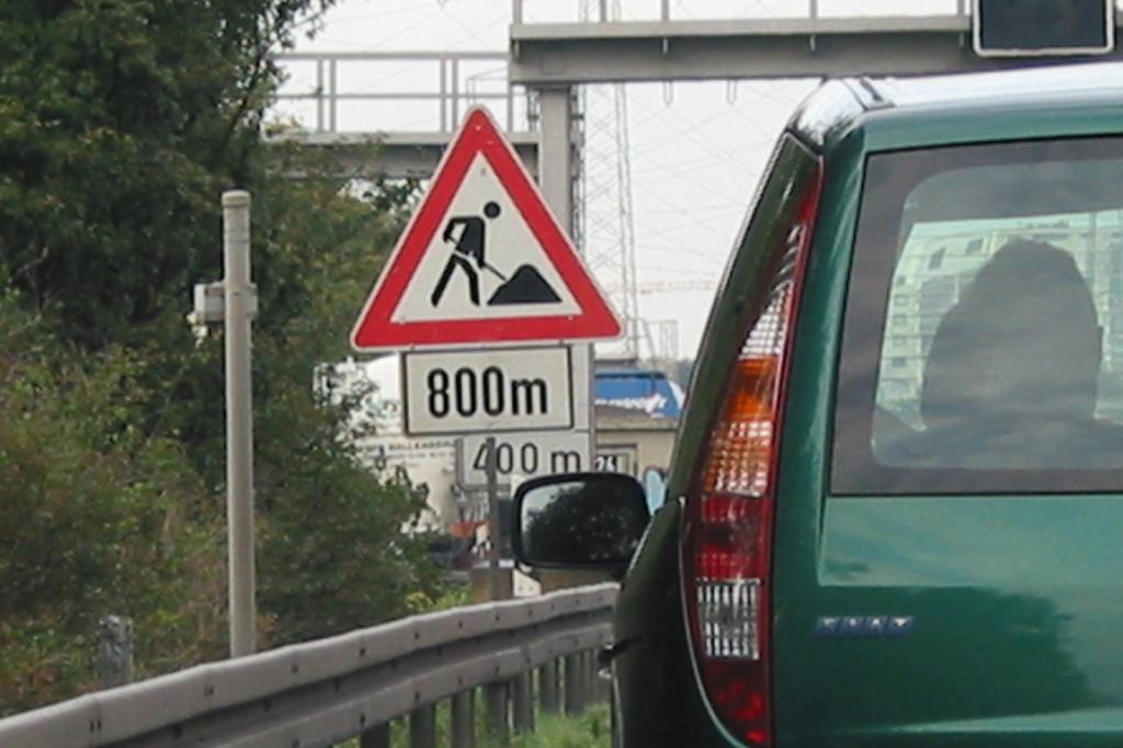 In Baustellen ist es häufig sehr eng