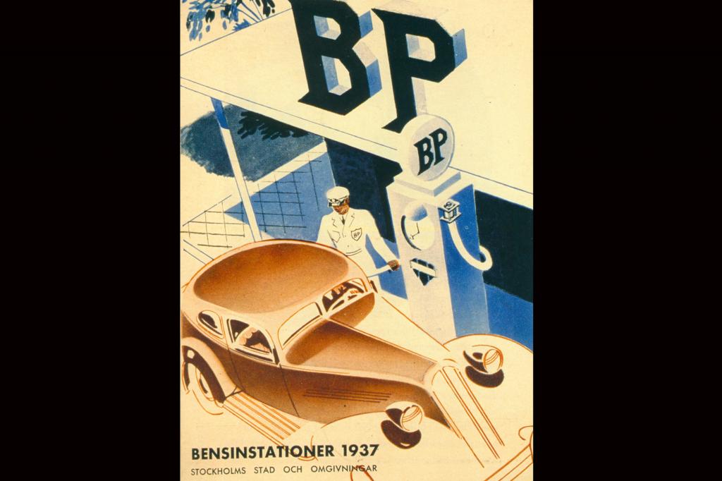 Klassisches Werbeplakat von 1937
