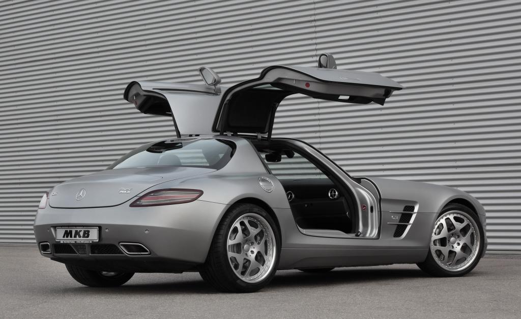 MKB steigert die Leistung des Mercedes-Benz SLS auf 469 kW / 638 PS