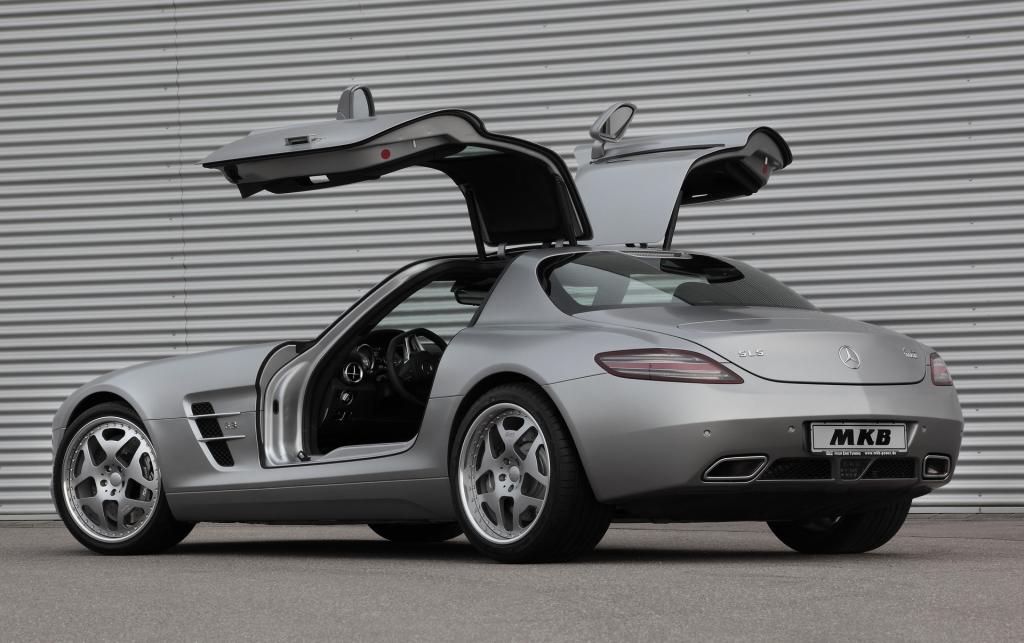MKB steigert die Leistung des Mercedes-Benz SLS auf 469 kW / 638 PS