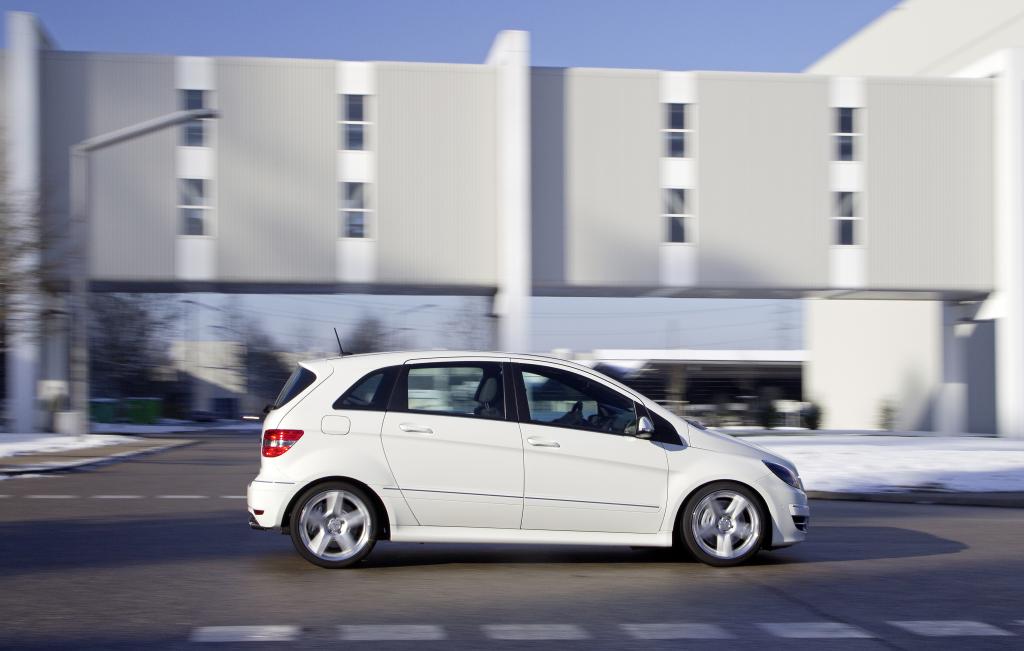 Mercedes-Benz B-Klasse mit V8-Motor.