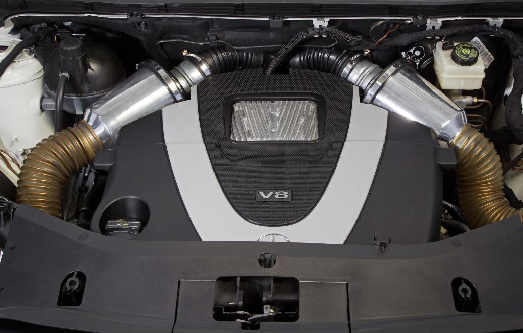 Mercedes-Benz B-Klasse mit V8-Motor.