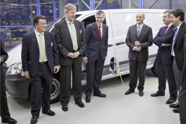 Mercedes-Benz Vito E-Cell: E-Transporter erobert Spanien 