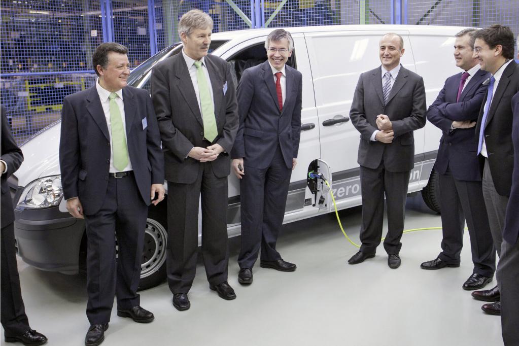 Mercedes-Benz Vito E-Cell: E-Transporter erobert Spanien 