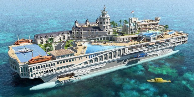 Monaco im Kleinen - der Entwurf der Yacht, Bild: Yacht Island Design