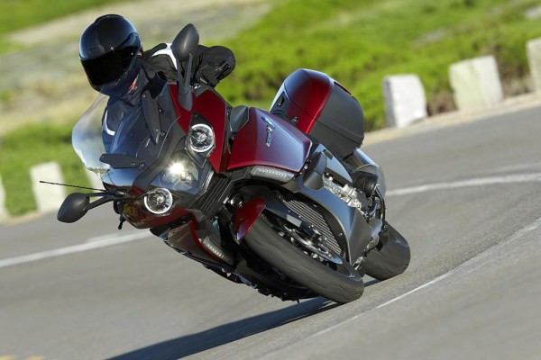 Motorrad-Messe Leipzig - Schaulaufen bei BMW