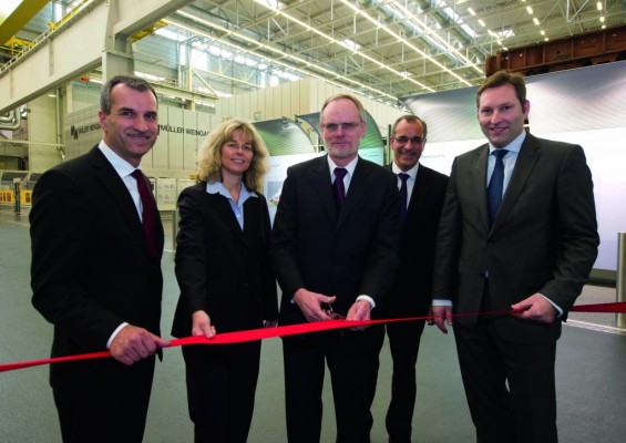Neuer Besucherweg im Audi-Presswerk