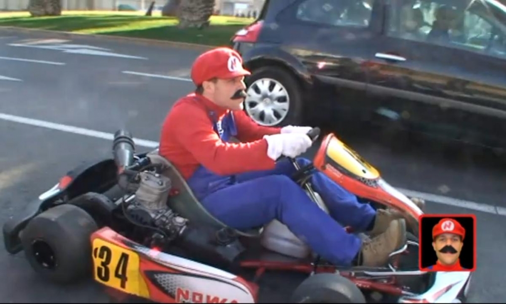 On the road: Der echte Super Mario
