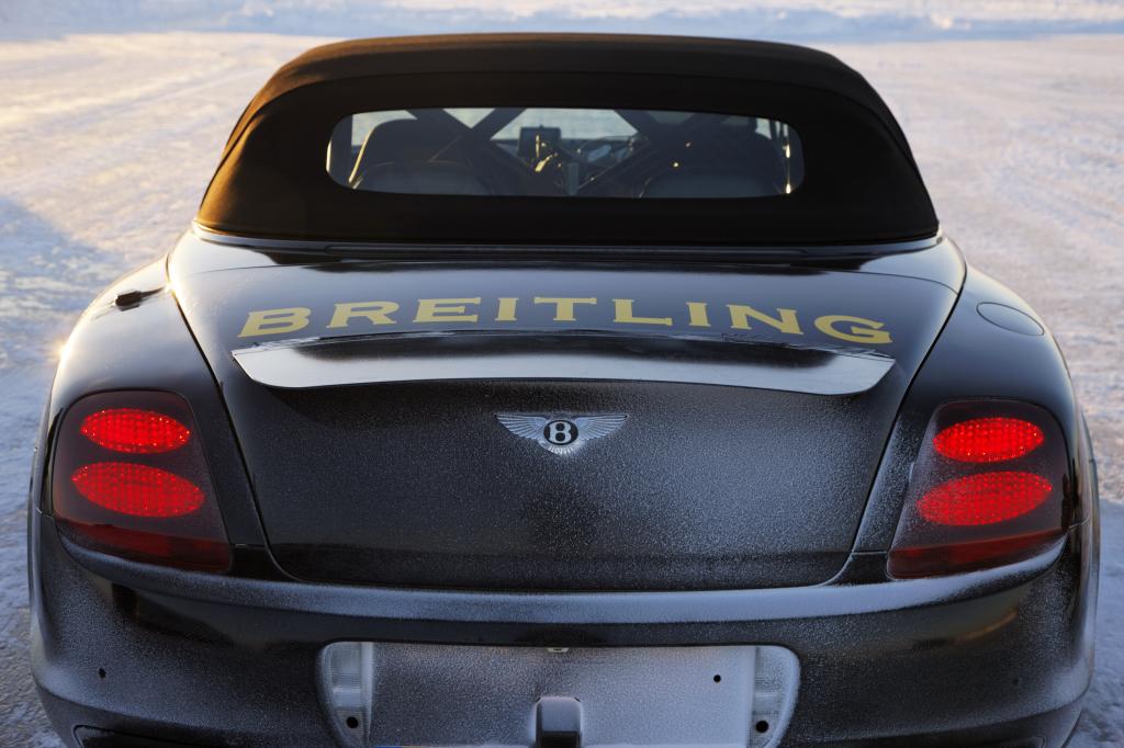 Rekordfahrzeug Bentley Continental Supersports Convertible (Cabrio).