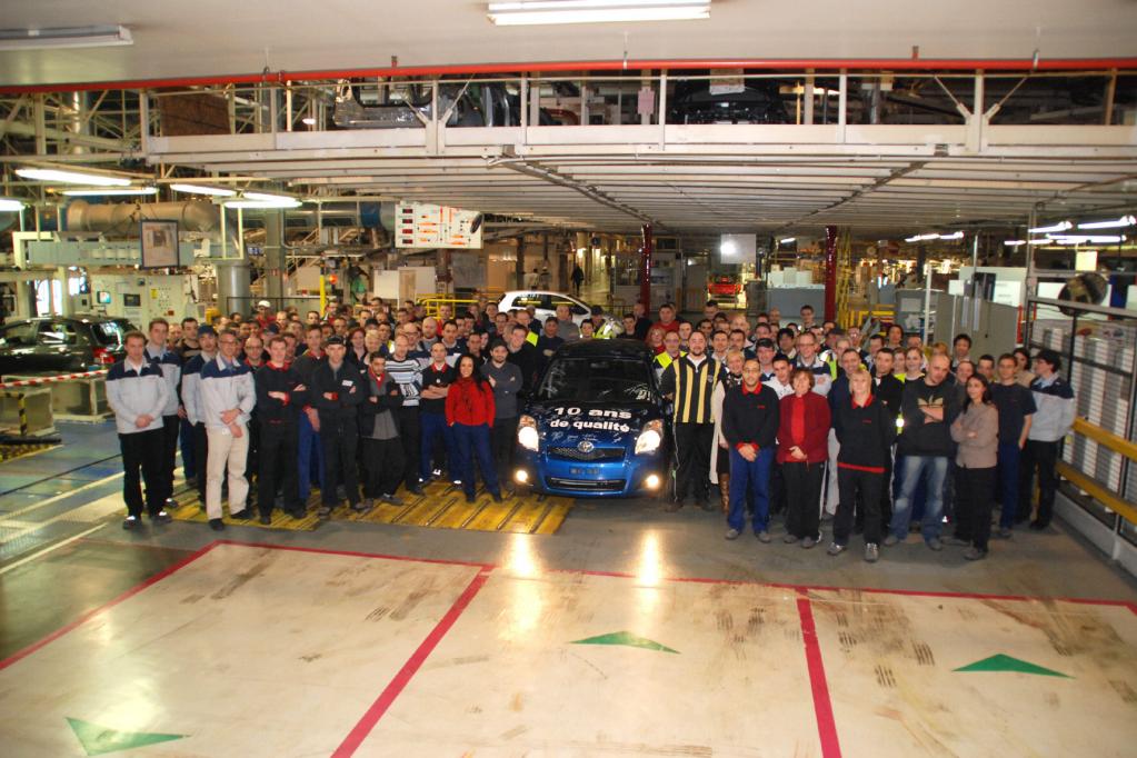 Rundes Produktionsjubiläum bei Toyota 