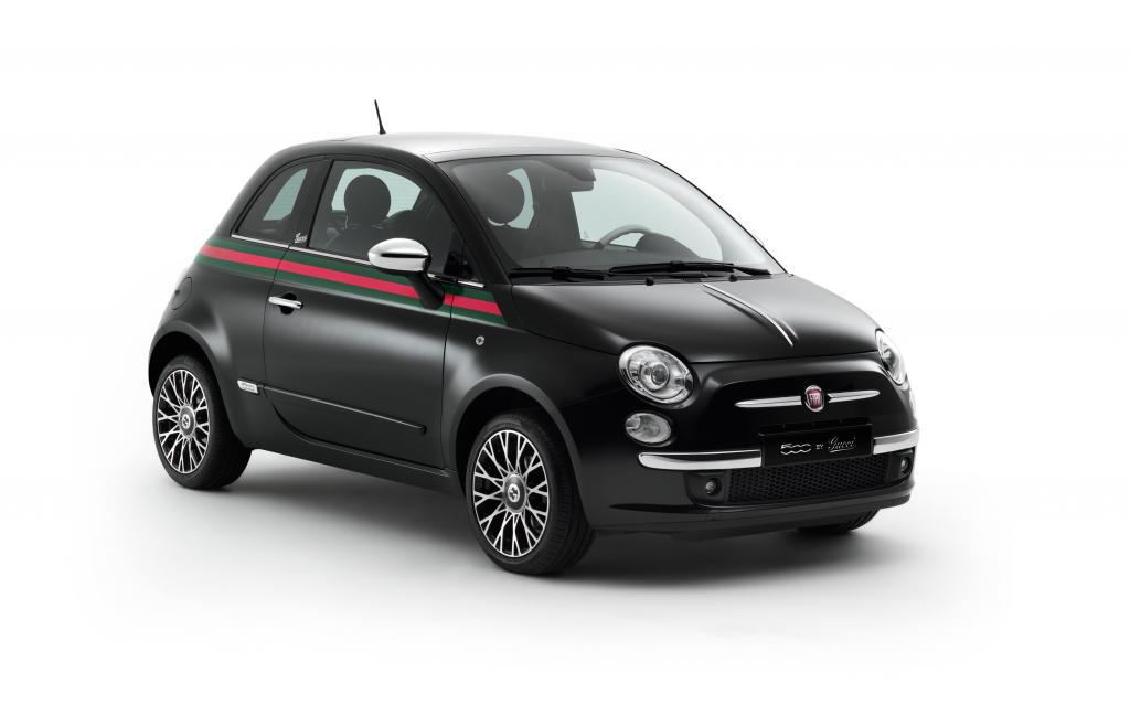 Schwarz-Weiß-Malereien: Fiat 500 by Gucci