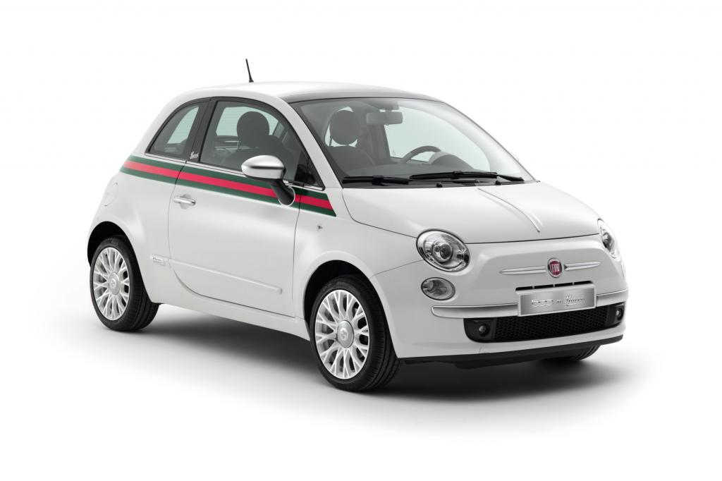 Schwarz-Weiß-Malereien: Fiat 500 by Gucci